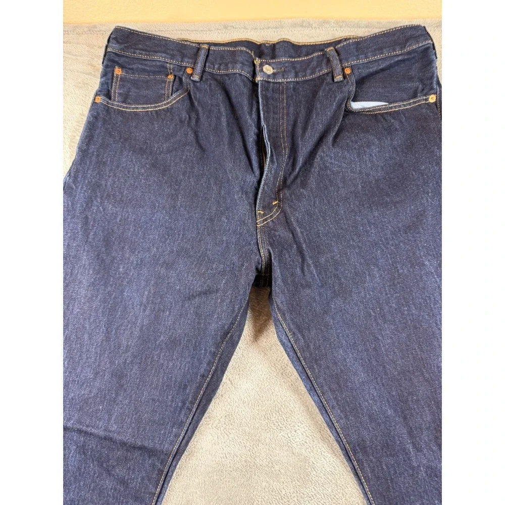 Levi's 517 Bootcut Jeans Tag 42x32 Dark Wash Denim